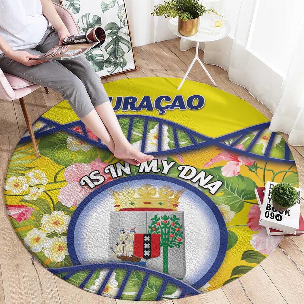 Curacao Is In My DNA Round Carpet - Wonder Print Shop