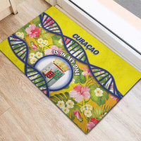 Curacao Is In My DNA Rubber Doormat - Wonder Print Shop