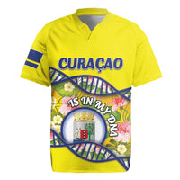 Personalized Curacao Is In My DNA Rugby Jersey - Wonder Print Shop
