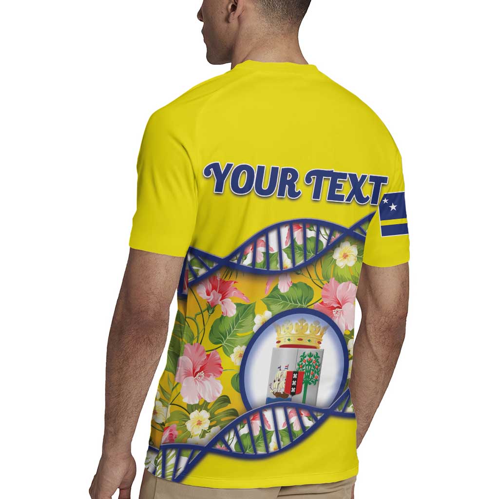 Personalized Curacao Is In My DNA Rugby Jersey - Wonder Print Shop