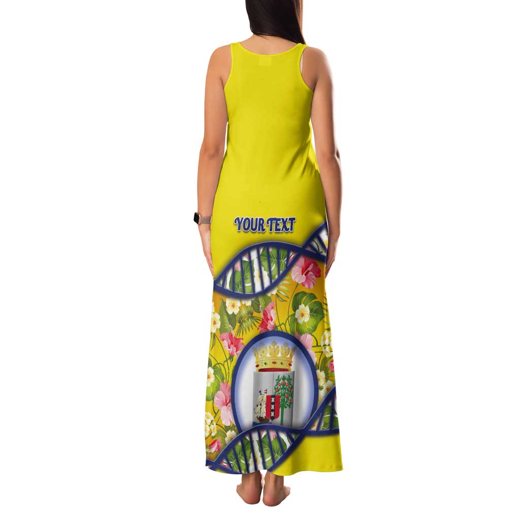 Personalized Curacao Is In My DNA Tank Maxi Dress - Wonder Print Shop