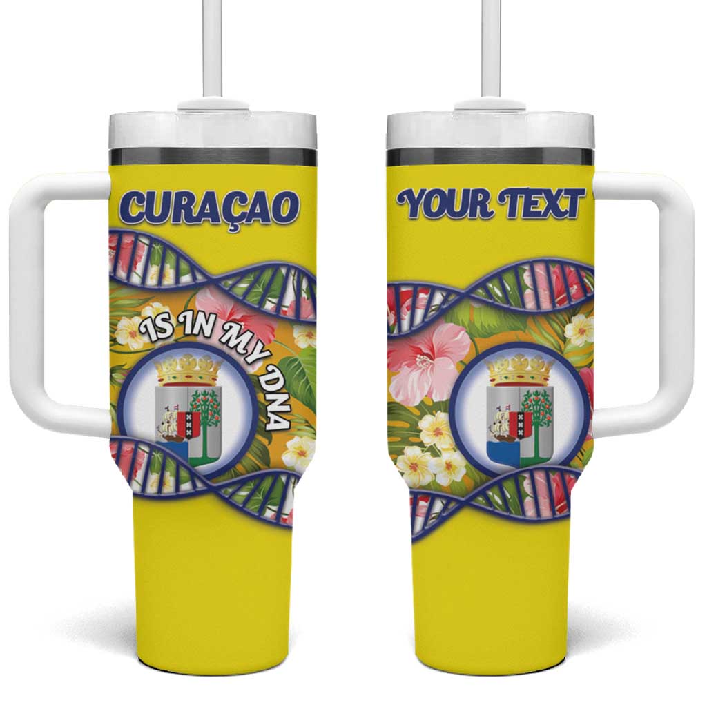 Personalized Curacao Is In My DNA Tumbler With Handle - Wonder Print Shop