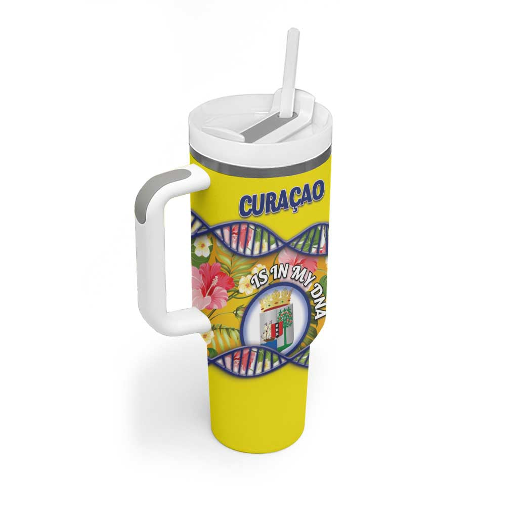 Personalized Curacao Is In My DNA Tumbler With Handle - Wonder Print Shop