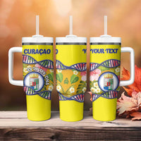 Personalized Curacao Is In My DNA Tumbler With Handle - Wonder Print Shop