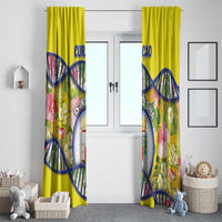 Curacao Is In My DNA Window Curtain - Wonder Print Shop