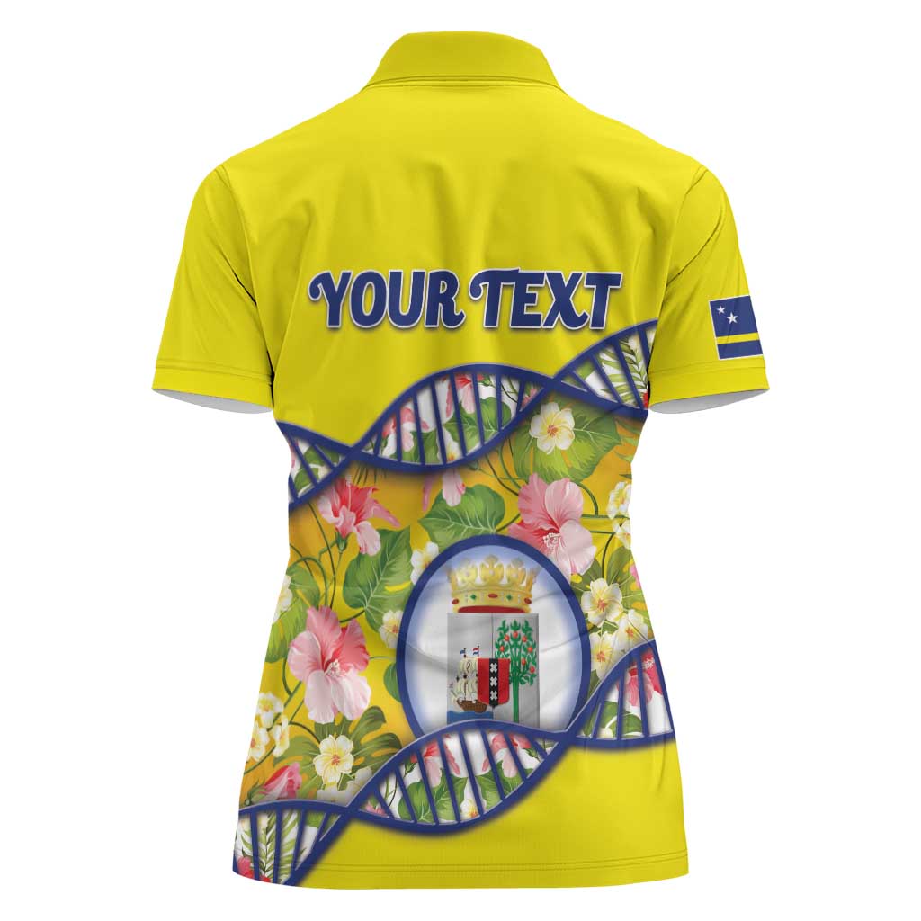 Personalized Curacao Is In My DNA Women Polo Shirt - Wonder Print Shop