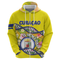 Personalized Curacao Is In My DNA Zip Hoodie - Wonder Print Shop