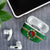 Dominica AirPods Case Sisserou Parrot With Hibiscus Patterns - Wonder Print Shop