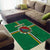 Dominica Area Rug Sisserou Parrot With Hibiscus Patterns - Wonder Print Shop