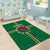 Dominica Area Rug Sisserou Parrot With Hibiscus Patterns - Wonder Print Shop