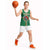 Personalized Dominica Basketball Jersey Sisserou Parrot With Hibiscus Patterns - Wonder Print Shop