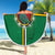 Dominica Beach Blanket Sisserou Parrot With Hibiscus Patterns - Wonder Print Shop