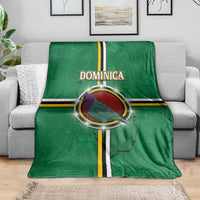 Dominica Blanket Sisserou Parrot With Hibiscus Patterns - Wonder Print Shop