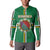 Personalized Dominica Button Sweatshirt Sisserou Parrot With Hibiscus Patterns - Wonder Print Shop