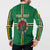 Personalized Dominica Button Sweatshirt Sisserou Parrot With Hibiscus Patterns - Wonder Print Shop