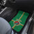 Dominica Car Mats Sisserou Parrot With Hibiscus Patterns - Wonder Print Shop