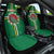 Dominica Car Seat Cover Sisserou Parrot With Hibiscus Patterns - Wonder Print Shop