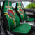 Dominica Car Seat Cover Sisserou Parrot With Hibiscus Patterns - Wonder Print Shop
