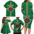 Personalized Dominica Family Matching Long Sleeve Bodycon Dress and Hawaiian Shirt Sisserou Parrot With Hibiscus Patterns - Wonder Print Shop