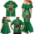 Personalized Dominica Family Matching Mermaid Dress and Hawaiian Shirt Sisserou Parrot With Hibiscus Patterns - Wonder Print Shop