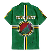 Personalized Dominica Family Matching Mermaid Dress and Hawaiian Shirt Sisserou Parrot With Hibiscus Patterns - Wonder Print Shop