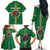 Personalized Dominica Family Matching Off The Shoulder Long Sleeve Dress and Hawaiian Shirt Sisserou Parrot With Hibiscus Patterns - Wonder Print Shop