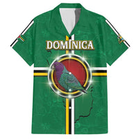 Personalized Dominica Hawaiian Shirt Sisserou Parrot With Hibiscus Patterns - Wonder Print Shop