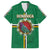 Personalized Dominica Hawaiian Shirt Sisserou Parrot With Hibiscus Patterns - Wonder Print Shop