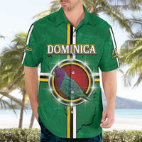 Personalized Dominica Hawaiian Shirt Sisserou Parrot With Hibiscus Patterns - Wonder Print Shop