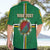 Personalized Dominica Hawaiian Shirt Sisserou Parrot With Hibiscus Patterns - Wonder Print Shop