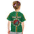 Personalized Dominica Kid T Shirt Sisserou Parrot With Hibiscus Patterns - Wonder Print Shop