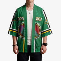 Personalized Dominica Kimono Sisserou Parrot With Hibiscus Patterns - Wonder Print Shop