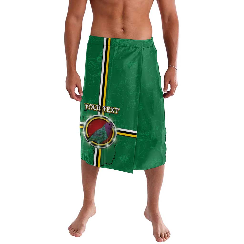 Personalized Dominica Lavalava Sisserou Parrot With Hibiscus Patterns - Wonder Print Shop