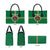Dominica Leather Bag Sisserou Parrot With Hibiscus Patterns - Wonder Print Shop