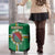 Dominica Luggage Cover Sisserou Parrot With Hibiscus Patterns - Wonder Print Shop