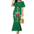 Personalized Dominica Mermaid Dress Sisserou Parrot With Hibiscus Patterns - Wonder Print Shop