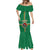 Personalized Dominica Mermaid Dress Sisserou Parrot With Hibiscus Patterns - Wonder Print Shop