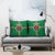 Dominica Pillow Cover Sisserou Parrot With Hibiscus Patterns - Wonder Print Shop