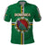 Personalized Dominica Polo Shirt Sisserou Parrot With Hibiscus Patterns - Wonder Print Shop