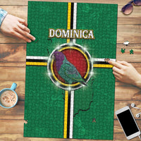 Dominica Puzzle Sisserou Parrot With Hibiscus Patterns - Wonder Print Shop