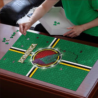 Dominica Puzzle Sisserou Parrot With Hibiscus Patterns - Wonder Print Shop