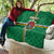 Dominica Quilt Sisserou Parrot With Hibiscus Patterns - Wonder Print Shop