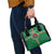 Dominica Shoulder Handbag Sisserou Parrot With Hibiscus Patterns - Wonder Print Shop
