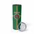 Personalized Dominica Skinny Tumbler Sisserou Parrot With Hibiscus Patterns - Wonder Print Shop