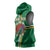 Personalized Dominica Sleeveless Hoodie Sisserou Parrot With Hibiscus Patterns - Wonder Print Shop