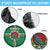 Dominica Spare Tire Cover Sisserou Parrot With Hibiscus Patterns - Wonder Print Shop