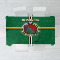 Dominica Tablecloth Sisserou Parrot With Hibiscus Patterns - Wonder Print Shop