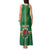 Personalized Dominica Tank Maxi Dress Sisserou Parrot With Hibiscus Patterns - Wonder Print Shop