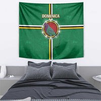 Dominica Tapestry Sisserou Parrot With Hibiscus Patterns - Wonder Print Shop