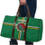 Dominica Travel Bag Sisserou Parrot With Hibiscus Patterns - Wonder Print Shop
